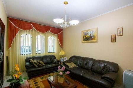 Sala de casa à venda com 3 quartos, 193m² em Vila Bela Vista, Santo André