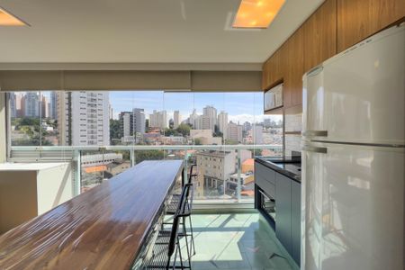 Cozinha de kitnet/studio à venda com 1 quarto, 34m² em Vila Mariana, São Paulo