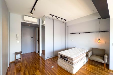 Studio à venda com 34m², 1 quarto e 1 vagaStudio