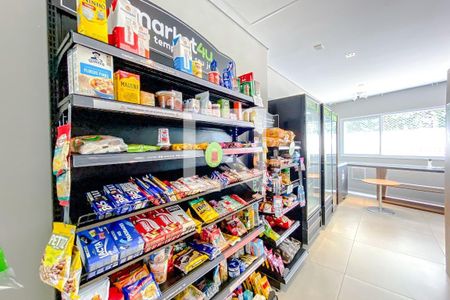 Studio à venda com 34m², 1 quarto e 1 vagaMini mercado