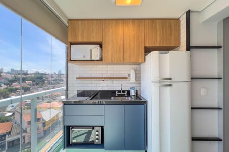 Cozinha de kitnet/studio à venda com 1 quarto, 34m² em Vila Mariana, São Paulo