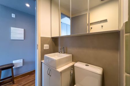 Studio à venda com 34m², 1 quarto e 1 vagaBanheiro