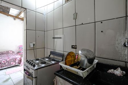 Cozinha de casa para alugar com 1 quarto, 30m² em Jardim Capim-guassu, Ferraz de Vasconcelos
