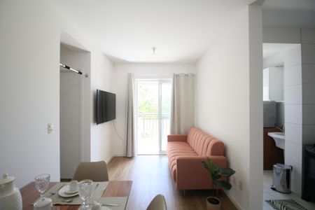 Sala de apartamento para alugar com 2 quartos, 48m² em Vila Andrade, São Paulo