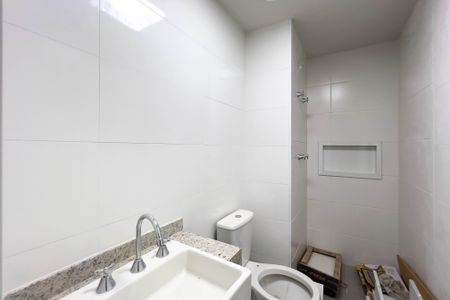 Apartamento à venda com 37m², 1 quarto e 1 vaga Apartamento à venda com 37m², 1 quarto e 1 vagaBanheiro do quarto
