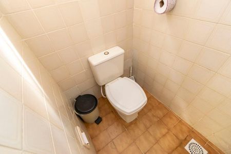 Casa para alugar com 600m², 3 quartos e 3 vagasBanheiro da varanda gourmet