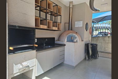 Apartamento para alugar com 45m², 2 quartos e 1 vagaÁrea de churrasco