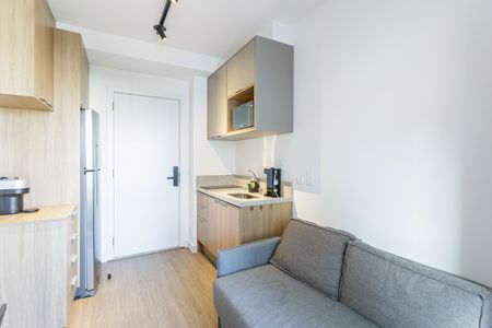 Sala de apartamento para alugar com 1 quarto, 25m² em Vila Nova Conceição, São Paulo