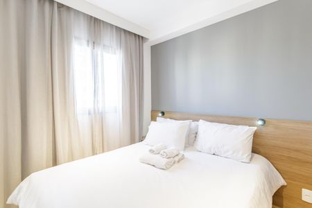 Quarto Suíte de apartamento para alugar com 1 quarto, 25m² em Vila Nova Conceição, São Paulo