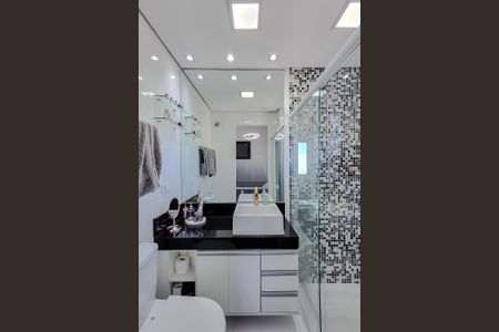 Apartamento à venda com 75m², 3 quartos e 2 vagasBanheiro da Suíte