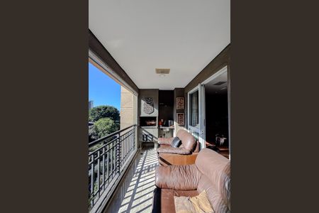 Varanda da Sala de apartamento para alugar com 3 quartos, 130m² em Vila Regente Feijó, São Paulo