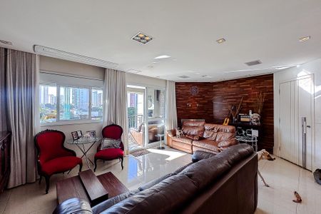 Sala de apartamento para alugar com 3 quartos, 130m² em Vila Regente Feijó, São Paulo