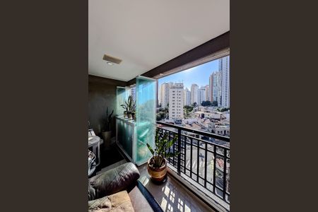 Varanda da Sala de apartamento para alugar com 3 quartos, 130m² em Vila Regente Feijó, São Paulo