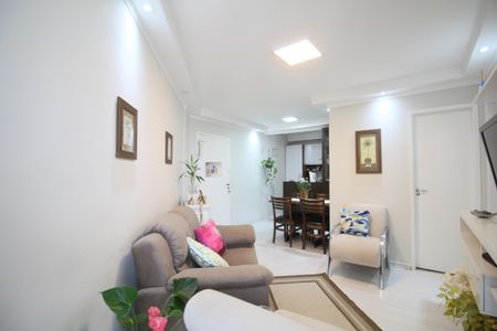 Sala de apartamento à venda com 2 quartos, 54m² em Jardim Monte Alegre, Taboão da Serra