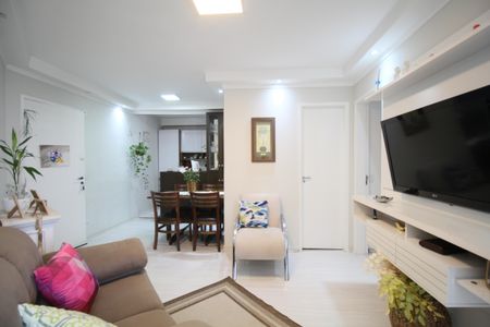 Sala de apartamento à venda com 2 quartos, 54m² em Jardim Monte Alegre, Taboão da Serra