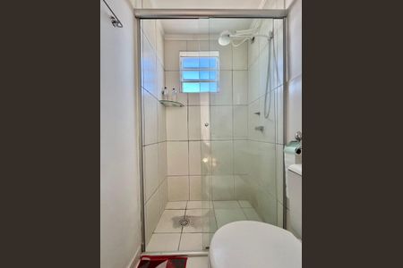 Banheiro de apartamento à venda com 2 quartos, 47m² em Vila Carminha, Campinas