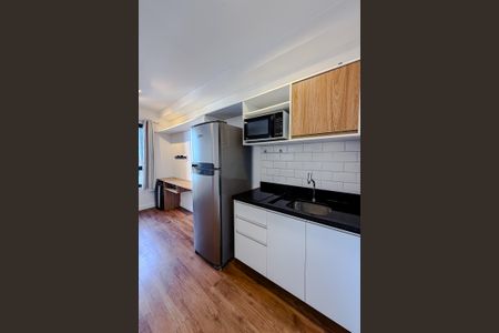 Studio para alugar com 32m², 1 quarto e sem vagaCozinha e Área de Serviço