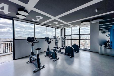 Studio para alugar com 32m², 1 quarto e sem vagaÁrea comum - Academia