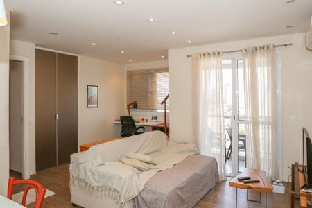 Sala de apartamento à venda com 1 quarto, 52m² em Vila Romana, São Paulo