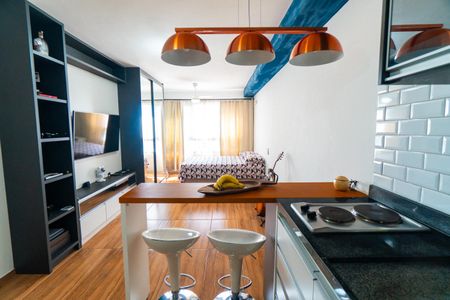 Studio à venda com 27m², 1 quarto e sem vagaCozinha