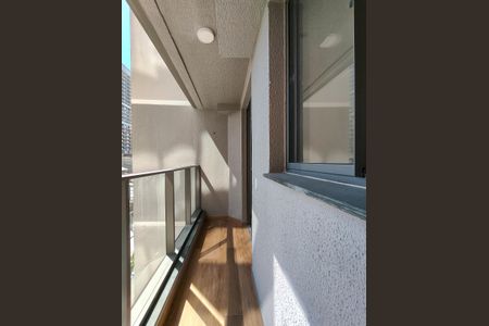 Varanda da Sala de apartamento para alugar com 2 quartos, 45m² em Santo Cristo, Rio de Janeiro