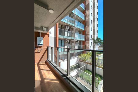 Varanda da Sala de apartamento para alugar com 2 quartos, 45m² em Santo Cristo, Rio de Janeiro
