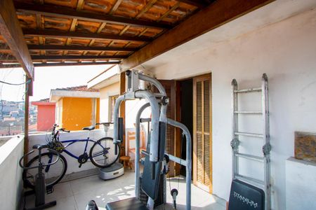 Varanda do quarto 1 de apartamento para alugar com 2 quartos, 125m² em Vila Eldizia, Santo André