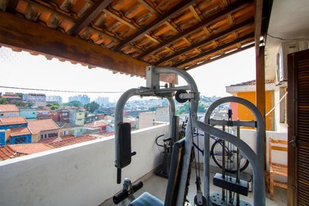 Varanda do quarto 1 de apartamento para alugar com 2 quartos, 125m² em Vila Eldizia, Santo André