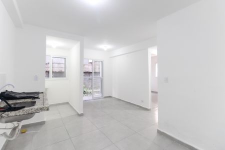 Sala - Cozinha de apartamento para alugar com 2 quartos, 40m² em Itaquera, São Paulo