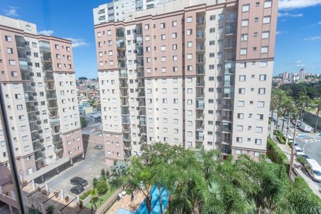 Vista da sala  de apartamento para alugar com 3 quartos, 64m² em Centro, Diadema