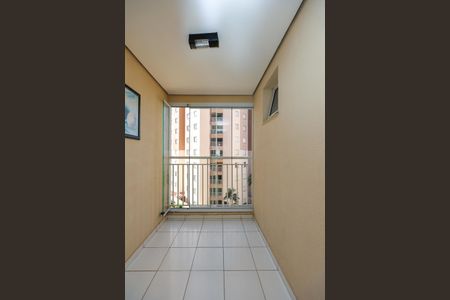 Varanda da Sala de apartamento para alugar com 2 quartos, 68m² em Jardim Henriqueta, Taboão da Serra