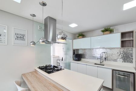 Cozinha de apartamento à venda com 3 quartos, 106m² em Centro, São Bernardo do Campo