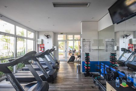 Apartamento para alugar com 56m², 2 quartos e 1 vaga Apartamento para alugar com 56m², 2 quartos e 1 vagaAcademia