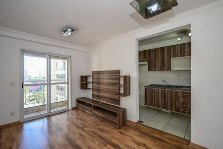 Sala de apartamento para alugar com 2 quartos, 56m² em Jardim Henriqueta, Taboão da Serra