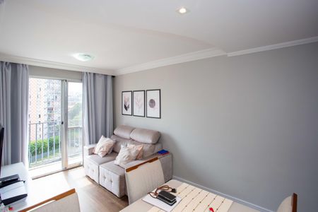 Sala de apartamento à venda com 2 quartos, 48m² em Vila Santa Luzia, Diadema