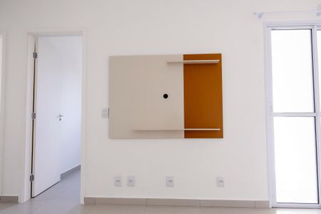 Sala de apartamento para alugar com 1 quarto, 49m² em Além Ponte, Sorocaba