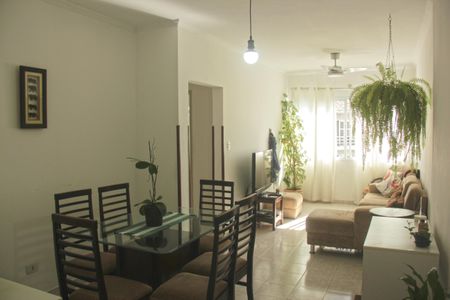 Sala de apartamento para alugar com 2 quartos, 72m² em Embaré, Santos