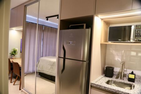 Studio à venda com 24m², 1 quarto e sem vagaStudio