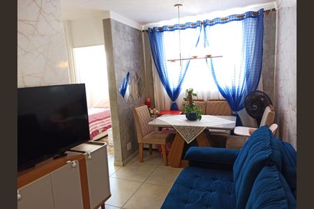 Detalhe - Sala e Sala de Jantar de apartamento para alugar com 2 quartos, 44m² em Jardim Iris, São Paulo