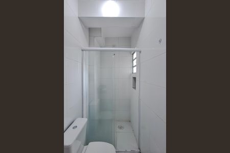 Banheiro da Suíte de kitnet/studio à venda com 1 quarto, 28m² em Aclimação, São Paulo