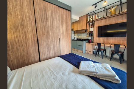 Sala/Quarto de apartamento à venda com 1 quarto, 27m² em Vila Buarque, São Paulo