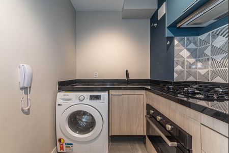 Apartamento à venda com 34m², 2 quartos e sem vagaCozinha - Lavanderia Integrada