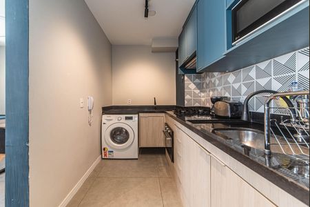 Apartamento à venda com 34m², 2 quartos e sem vagaCozinha - Lavanderia Integrada