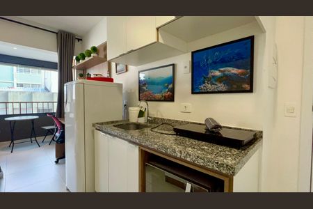 Studio à venda com 21m², 1 quarto e sem vaga Studio à venda com 21m², 1 quarto e sem vagaCozinha