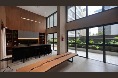 Studio à venda com 21m², 1 quarto e sem vaga Studio à venda com 21m², 1 quarto e sem vagaSalão de Festas