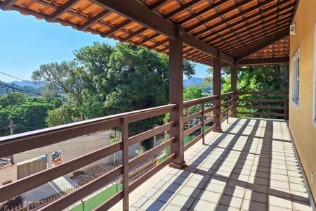 Varanda da Sala 1 de casa de condomínio para alugar com 4 quartos, 590m² em Badu, Niterói