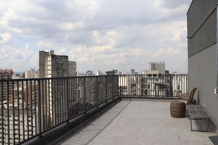 Studio à venda com 16m², 2 quartos e sem vagaTerraço