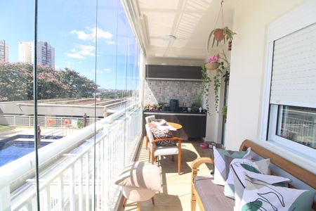 Varanda de apartamento à venda com 3 quartos, 81m² em Campininha, São Paulo