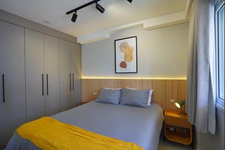 Studio para alugar com 43m², 1 quarto e 1 vagaQuarto