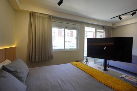 Studio para alugar com 43m², 1 quarto e 1 vagaCama